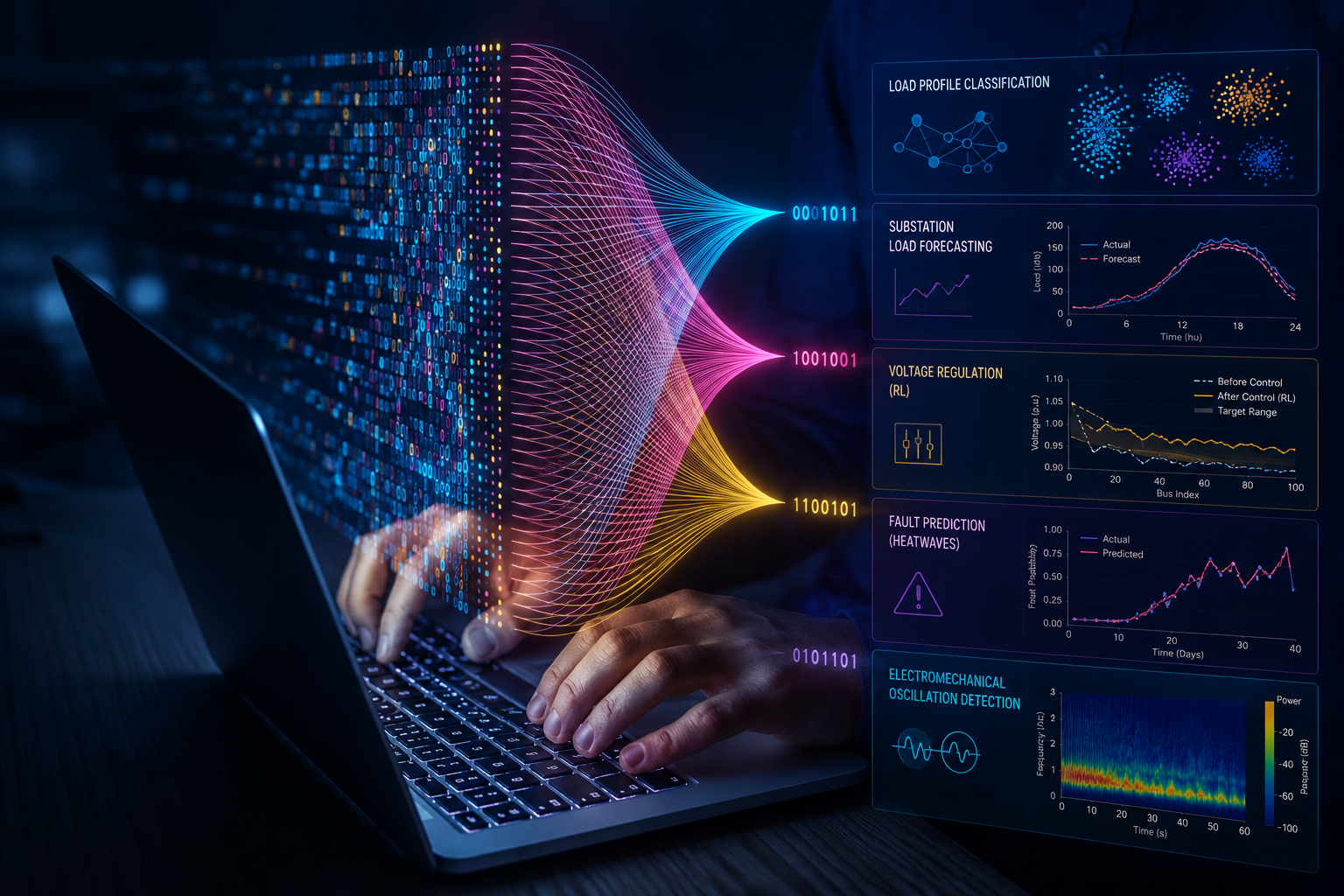 Machine Learning and Big Data for Power Systems