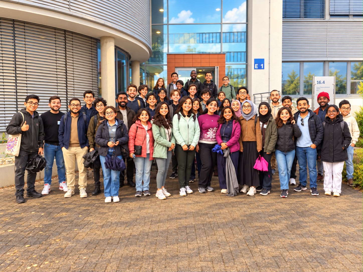 Hackathon award and summer school participants
